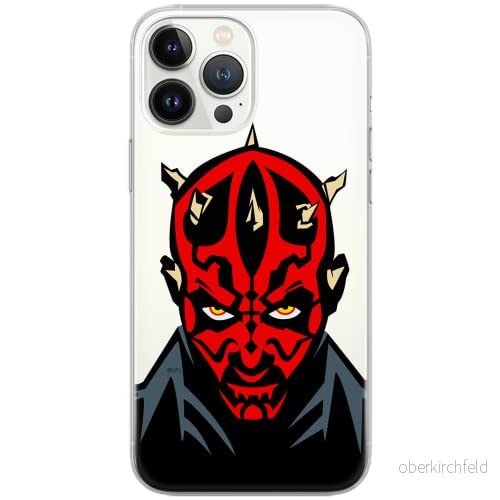 ERT GROUP mobiltelefonfodral för Samsung F62 / M62 originalt och officiellt licensierat Star Wars mönster Darth Maul 004 optimalt anpassad till formen på mobiltelefonen, gedeeltelijk transparant 5904805529764