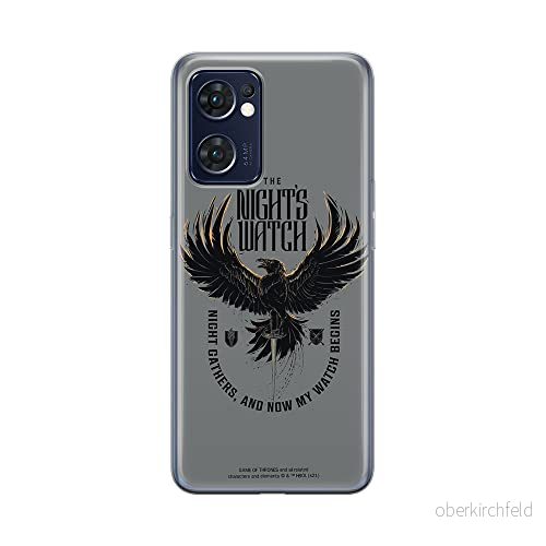 ERT GROUP mobiltelefonfodral för Oppo RENO 7 5G originalt och officiellt licensierat Game of Thrones mönster 003 optimalt anpassad till formen på mobiltelefonen, fodral tillverkad av TPU plast 5905511313449