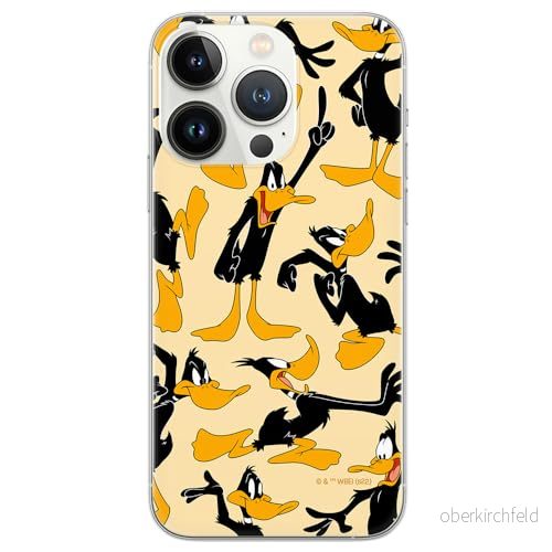 ERT GROUP mobiltelefonfodral för Iphone 13 PRO MAX originalt och officiellt licensierat Looney Tunes mönster Duffy 002 optimalt anpassad till formen på mobiltelefonen, fodral tillverkad av TPU plast 5905511661793