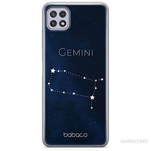 ERT GROUP mobiltelefonfodral för Samsung A22 5G originalt och officiellt licensierat Babaco mönster Zodiac Constellation 003 anpassad till formen på mobiltelefonen, fodral tillverkad av TPU plast 5903932808490