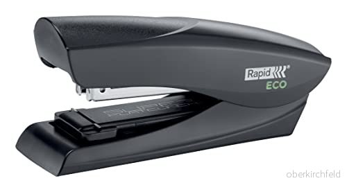 Rapid ECO Häftapparat Halvstapel, Svart 7313468127015