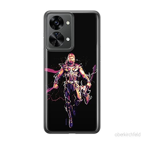 ERT GROUP mobiltelefonfodral för Oneplus NORD 2T 5G originalt och officiellt licensierat Marvel mönster Thor 005 optimalt anpassad till formen på mobiltelefonen, fodral tillverkad av TPU plast 5905511271442