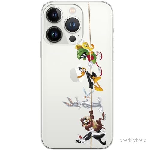 ERT GROUP mobiltelefonfodral för Samsung F62 / M62 originalt och officiellt licensierat Looney Tunes mönster 009 Vit optimalt anpassad till formen på mobiltelefonen, gedeeltelijk transparant 5904805537523