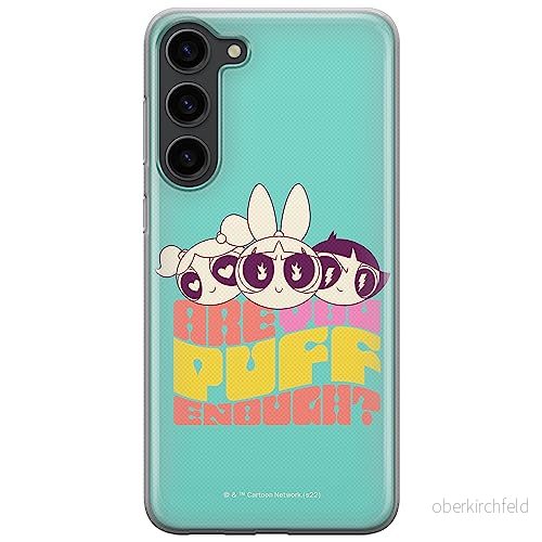 ERT GROUP mobiltelefonfodral för Samsung S23 originalt och officiellt licensierat The Powerpuff Girls mönster 043, fodral tillverkad av TPU plast 5905511987107