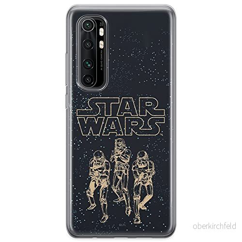 ERT GROUP mobiltelefonfodral för Xiaomi MI NOTE 10 Lite originalt och officiellt licensierat Star Wars mönster 005 optimalt anpassad till formen på mobiltelefonen, fodral tillverkad av TPU plast 5904805590108