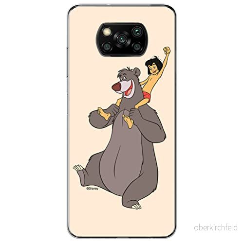 ERT GROUP mobiltelefonfodral för Xiaomi POCOPHONE X3 originalt och officiellt licensierat Disney mönster Jungle Book 002 optimalt anpassad till formen på mobiltelefonen, fodral tillverkad av TPU plast 5905131197016