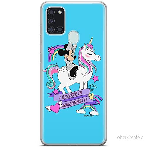 ERT GROUP mobiltelefonfodral för Samsung A21s originalt och officiellt licensierat Disney mönster Minnie 035 optimalt anpassad till formen på mobiltelefonen, fodral tillverkad av TPU plast 5903040256916