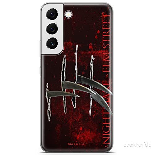 ERT GROUP mobiltelefonfodral för Samsung S22 PLUS originalt och officiellt licensierat Horror mönster Nightmare of Elm Street 004 anpassad till formen på mobiltelefonen, fodral tillverkad av TPU plast 5905511079208