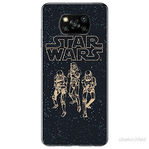 ERT GROUP mobiltelefonfodral för Xiaomi POCOPHONE X3 originalt och officiellt licensierat Star Wars mönster 005 optimalt anpassad till formen på mobiltelefonen, fodral tillverkad av TPU plast 5903537128382