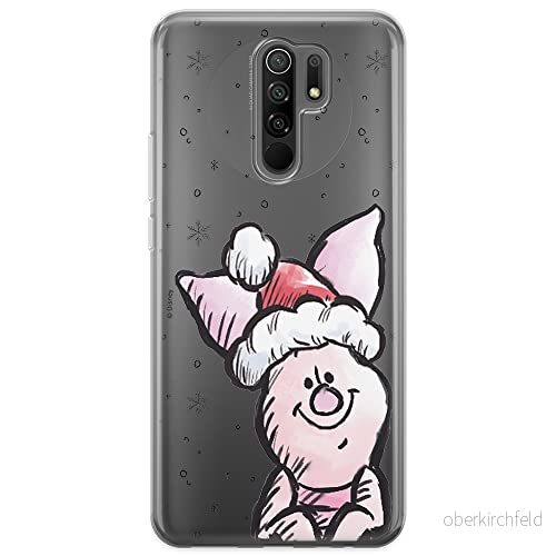 ERT GROUP mobiltelefonfodral för Xiaomi REDMI 9 originalt och officiellt licensierat Disney mönster Winnie the Pooh and friends 027 anpassad till formen på mobiltelefonen, gedeeltelijk transparant 5903040286654