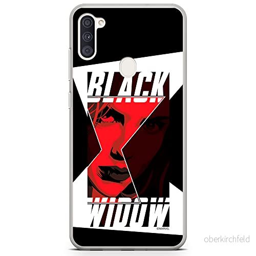 ERT GROUP mobiltelefonfodral för Samsung A03S originalt och officiellt licensierat Marvel mönster Black Widow 012 optimalt anpassad till formen på mobiltelefonen, fodral tillverkad av TPU plast 5904805000645