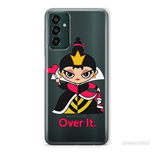 ERT GROUP mobiltelefonfodral för Samsung M13 4G originalt och officiellt licensierat Disney mönster Queen of Hearts 001 optimalt anpassad till formen på mobiltelefonen, gedeeltelijk transparant 5905511335601