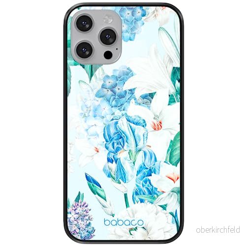 ERT GROUP mobiltelefonfodral för Apple Iphone 13 MINI originalt och officiellt licensierat Babaco mönster Flowers 026 tillverkad av härdat glas, skyddsfodral 5905131259127