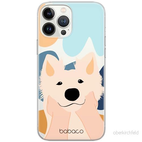 ERT GROUP mobiltelefonfodral för Iphone 13 PRO MAX originalt och officiellt licensierat Babaco mönster Dogs 009 optimalt anpassad till formen på mobiltelefonen, gedeeltelijk transparant 5905131042354