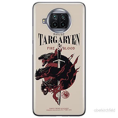 ERT GROUP mobiltelefonfodral för Xiaomi REDMI NOTE 9T originalt och officiellt licensierat Game od Thrones mönster of 006, fodral tillverkad av TPU plast 5904805652493