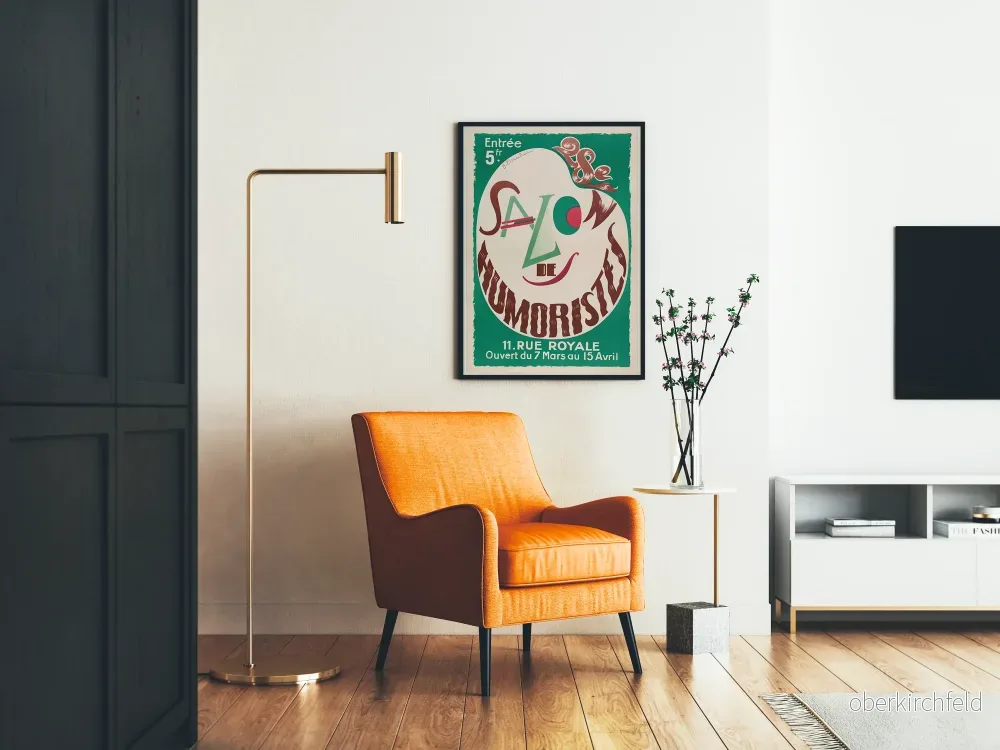 Posters för Humoristfestivalen Entré 5 Francs - Bild 2