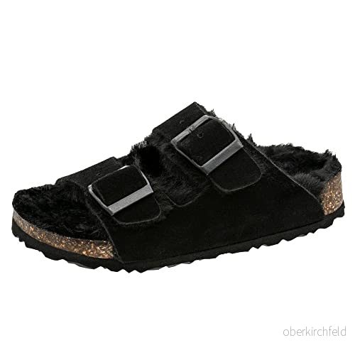 Fischer märkessko unisex barn, pojkar, flickor, sandaletter, varmfodrade, Svart 222, 35 EU 4044675265292