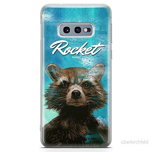 ERT GROUP mobiltelefonfodral för Samsung S10e originalt och officiellt licensierat Marvel mönster Rocket 006 optimalt anpassad till formen på mobiltelefonen, fodral tillverkad av TPU plast 5902980176155