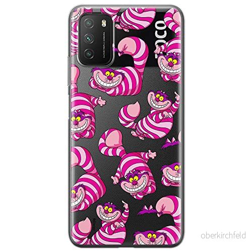 ERT GROUP mobiltelefonfodral för Xiaomi REDMI 9T/ POCO M3 originalt och officiellt licensierat Disney mönster Alice and Friends 004 anpassad till formen på mobiltelefonen, gedeeltelijk transparant 5905131781147