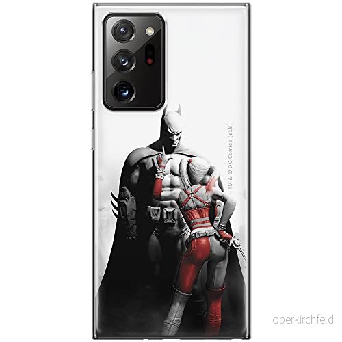 ERT GROUP mobiltelefonfodral för Samsung GALAXY NOTE 20 ULTRA originalt och officiellt licensierat DC mönster Batman 012 optimalt anpassad till formen på mobiltelefonen, fodral tillverkad av TPU plast 5903040361399