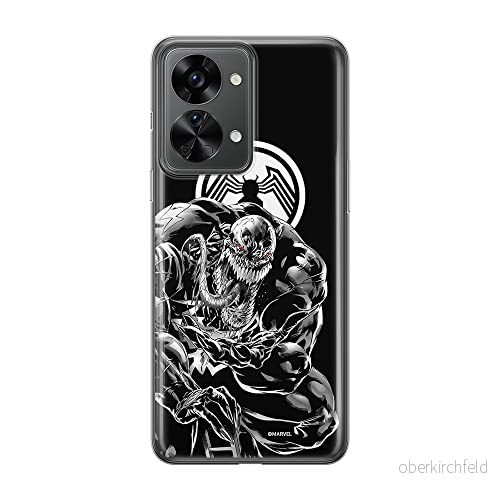 ERT GROUP mobiltelefonfodral för Oneplus NORD 2T 5G originalt och officiellt licensierat Marvel mönster Venom 003 optimalt anpassad till formen på mobiltelefonen, fodral tillverkad av TPU plast 5905511262433