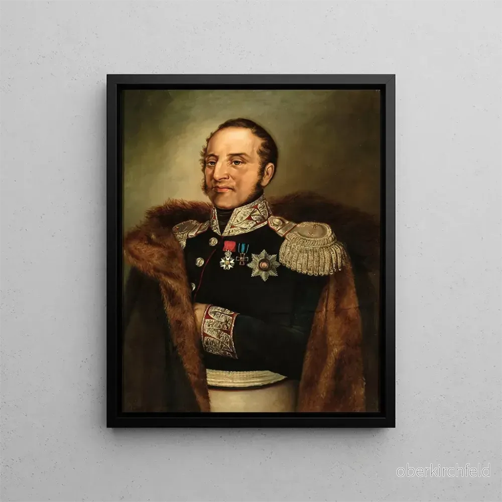 Målning av general Tadeusz Tyszkiewicz - Anonym