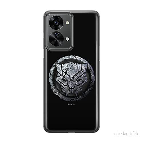 ERT GROUP mobiltelefonfodral för Oneplus NORD 2T 5G originalt och officiellt licensierat Marvel mönster Black Panther 013 anpassad till formen på mobiltelefonen, fodral tillverkad av TPU plast 5905511266622