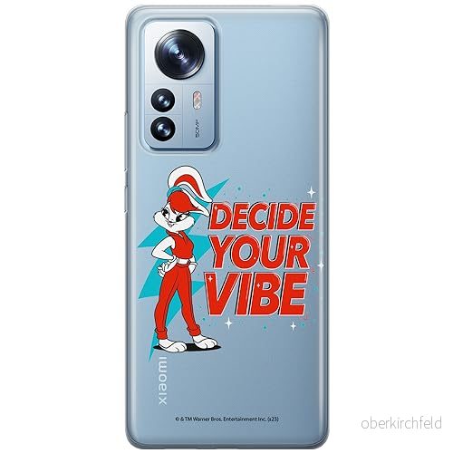 ERT GROUP mobiltelefonfodral för Xiaomi 12 / 12X originalt och officiellt licensierat Looney Tunes mönster Lola 007 optimalt anpassad till formen på mobiltelefonen, gedeeltelijk transparant 5905795070106