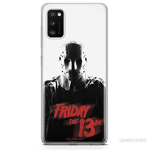 ERT GROUP mobiltelefonfodral för Samsung A41 originalt och officiellt licensierat Horror mönster Friday the 13th 014 optimalt anpassad till formen på mobiltelefonen, fodral tillverkad av TPU plast 5905511112622