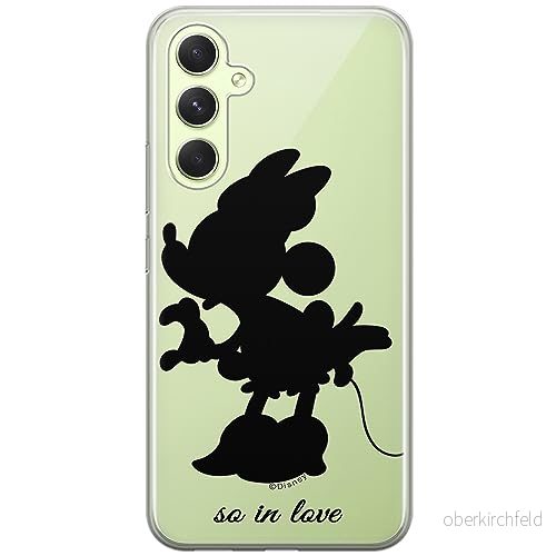 ERT GROUP mobiltelefonfodral för Samsung A54 5G originalt och officiellt licensierat Disney mönster Minnie 002 optimalt anpassad till formen på mobiltelefonen, gedeeltelijk transparant 5905511813284