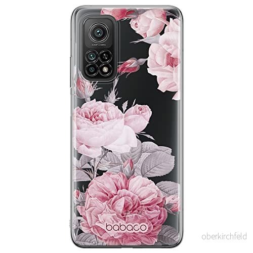 ERT GROUP mobiltelefonfodral för Huawei P20 LITE originalt och officiellt licensierat Babaco mönster Flowers 050 Vit optimalt anpassad till formen på mobiltelefonen, gedeeltelijk transparant 5905131347749