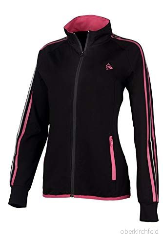 Dunlop Performance Line damer uppvärmningsjacka svart/rosa 1 45566915085