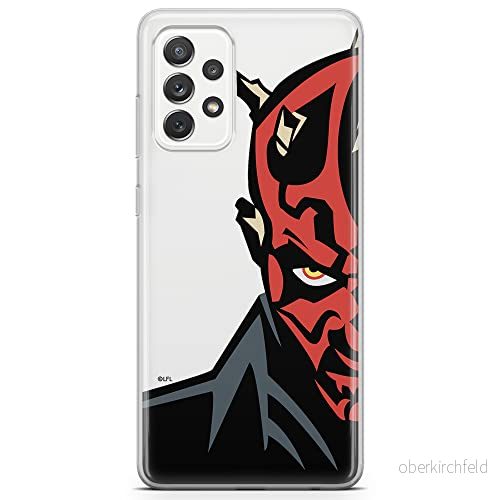 ERT GROUP mobiltelefonfodral för Samsung A72 5G originalt och officiellt licensierat Star Wars mönster Darth Maul 003 optimalt anpassad till formen på mobiltelefonen, gedeeltelijk transparant 5903040079799