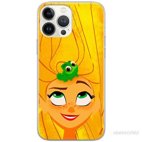 ERT GROUP mobiltelefonfodral för Huawei P30 Lite originalt och officiellt licensierat Disney mönster Rapunzel and Pascal 001 Vit anpassad till formen på mobiltelefonen, fodral tillverkad av TPU plast 5902980425024
