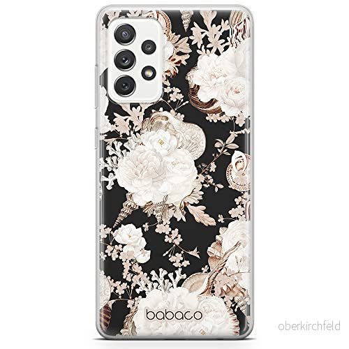 ERT GROUP mobiltelefonfodral för Samsung A73 5G originalt och officiellt licensierat Babaco mönster Flowers 044 optimalt anpassad till formen på mobiltelefonen, fodral tillverkad av TPU plast 5905131327819