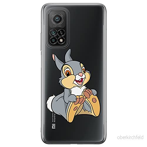 ERT GROUP mobiltelefonfodral för Xiaomi MI 10T 5G / PRO originalt och officiellt licensierat Disney mönster Thumper 002 anpassad till formen på mobiltelefonen, gedeeltelijk transparant 5905131155511