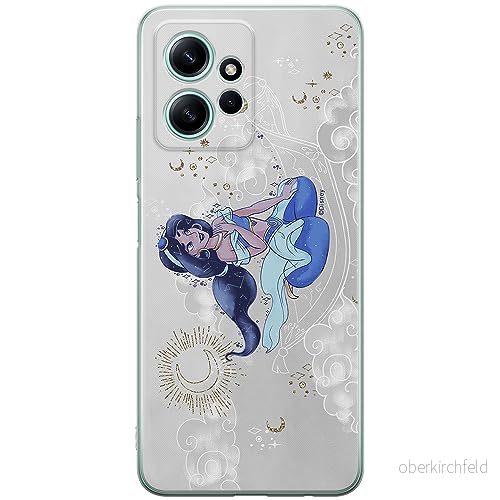 ERT GROUP mobiltelefonfodral för Xiaomi REDMI NOTE 12 4G originalt och officiellt licensierat Disney mönster Jasmine 006 optimalt anpassad till formen på mobiltelefonen, fodral tillverkad av TPU plast 5905511951177