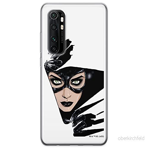 ERT GROUP mobiltelefonfodral för Xiaomi MI NOTE 10 Lite originalt och officiellt licensierat DC mönster Catwoman 008 optimalt anpassad till formen på mobiltelefonen, fodral tillverkad av TPU plast 5905131555793