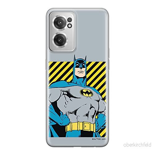 ERT GROUP mobiltelefonfodral för Oneplus NORD CE 2 originalt och officiellt licensierat DC mönster Batman 069 optimalt anpassad till formen på mobiltelefonen, fodral tillverkad av TPU plast 5905511294663