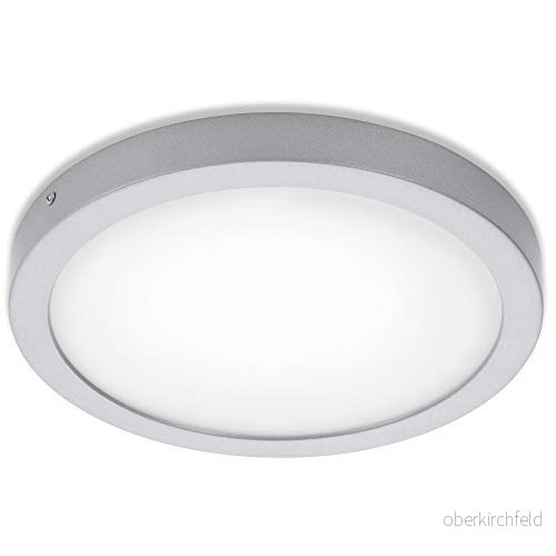 Briloner lampor LED installationslampa, taklampa, taklampa 21 watt, 2 000 lumen, 3 kelvin, rund, krommatta, 300 x 32 mm (D H) 4002707361633