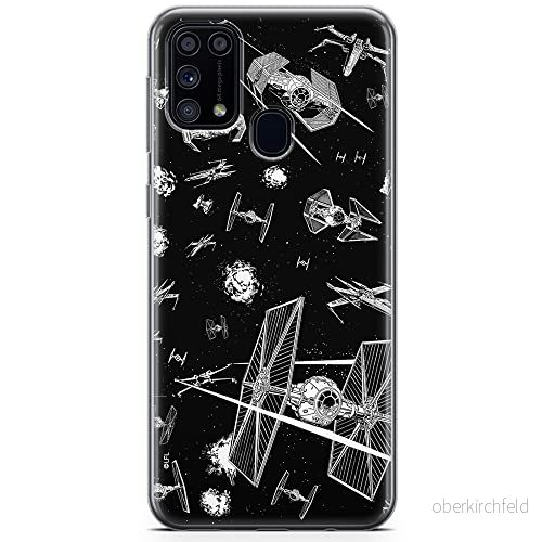 ERT GROUP mobiltelefonfodral för Samsung M31 originalt och officiellt licensierat Star Wars mönster 038 optimalt anpassad till formen på mobiltelefonen, fodral tillverkad av TPU plast 5904805479656