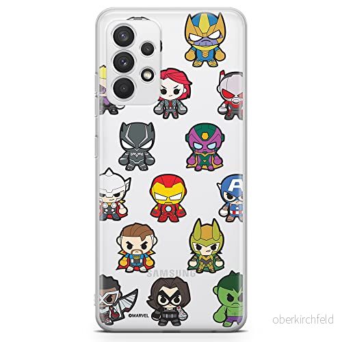 ERT GROUP mobiltelefonfodral för Samsung A32 4G LTE originalt och officiellt licensierat Marvel mönster Avengers 025 optimalt anpassad till formen på mobiltelefonen, gedeeltelijk transparant 5904805194320