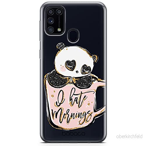 ERT GROUP mobiltelefonfodral för Samsung A31 originalt och officiellt licensierat Babaco mönster Panda 005 optimalt anpassad till formen på mobiltelefonen, gedeeltelijk transparant 5904805416590