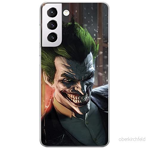 ERT GROUP mobiltelefonfodral för Samsung S21 originalt och officiellt licensierat DC mönster Joker 004 optimalt anpassad till formen på mobiltelefonen, fodral tillverkad av TPU plast 5903932376869