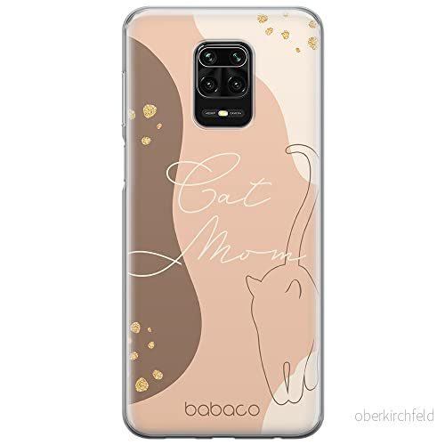ERT GROUP mobiltelefonfodral för Xiaomi REDMI NOTE 9 PRO/ 9S originalt och officiellt licensierat Babaco mönster Cats 006 anpassad till formen på mobiltelefonen, fodral tillverkad av TPU plast 5905131058720