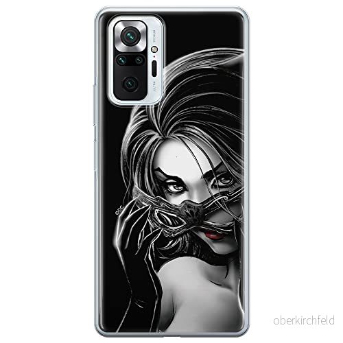 ERT GROUP mobiltelefonfodral för Xiaomi REDMI NOTE 10 PRO originalt och officiellt licensierat DC mönster Catwoman 004 optimalt anpassad till formen på mobiltelefonen, fodral tillverkad av TPU plast 5903932822984