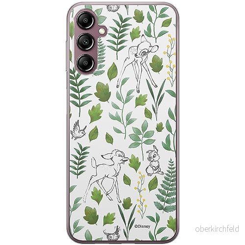ERT GROUP mobiltelefonfodral för Samsung A14 4G/5G originalt och officiellt licensierat Disney mönster Bambi 008 optimalt anpassad till formen på mobiltelefonen, fodral tillverkad av TPU plast 5905511816940