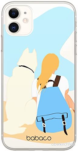 ERT GROUP mobiltelefonfodral för Iphone 11 originalt och officiellt licensierat Babaco mönster Dogs 003 optimalt anpassad till formen på mobiltelefonen, gedeeltelijk transparant 5905131013347