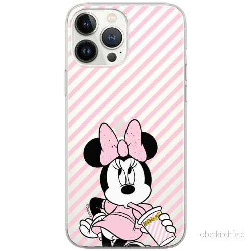 ERT GROUP mobiltelefonfodral för Xiaomi MI 10T 5G / PRO originalt och officiellt licensierat Disney mönster Minnie 017 anpassad till formen på mobiltelefonen, gedeeltelijk transparant 5903040340486