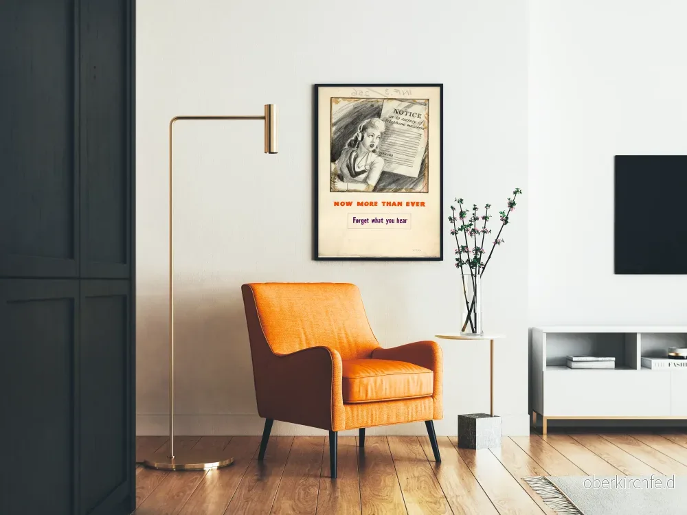 Vintageposter Now More Than Ever - Retro väggdekoration - Bild 2